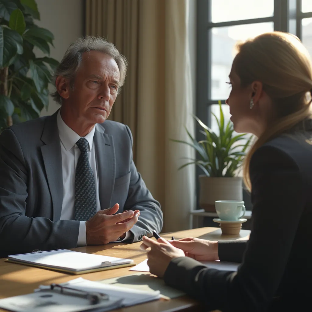 Équipe de consultants professionnels en réunion stratégique